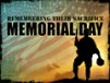 Church Banner of Memorial Day Tribute